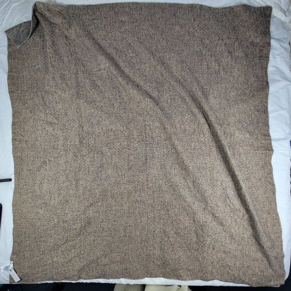 Anthropologie Faded Leopard Print Throw Blanket Winter Warm Casual Lounge - Picture 1 of 8